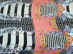 Printed Chiffon Multicolor Floral 1