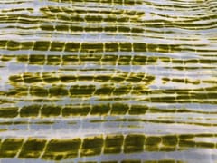 Georgette Yellow Green Abstract