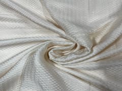 Dyeable Silk Jacquard Checks 44 1