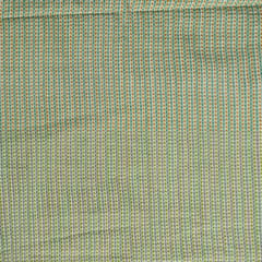 Green Colour Stripes Cotton Printed Fabric