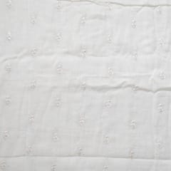 Mal Cotton Embroidered Booti Fabric