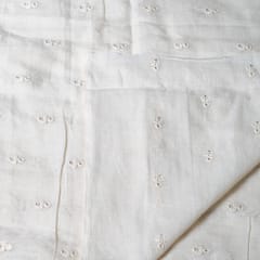 Mal Cotton Embroidered Booti Fabric