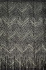 Green Colour Gota Embroidery Digital Printed Organza Fabric