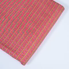 Pink Colour Cotton Print