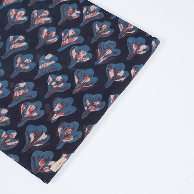 Blue Colour Cotton Print