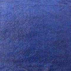 Royal Blue Color Tissue Upada Fabric