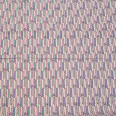 Multi Colour Cotton Block Print