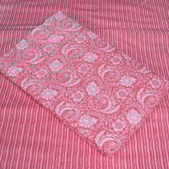 5 Mtr. Gajree Color Cotton Cambric Print Set