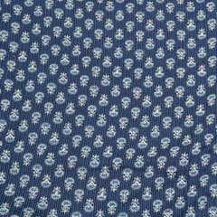 Blue Colour Cotton Kantha Print