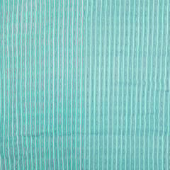 Firozi Colour Cotton Cambric Print