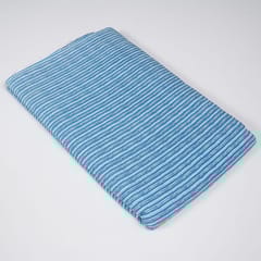 Blue Colour Cotton Cambric Print