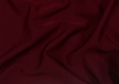 Maroon Banana Crepe Fabric