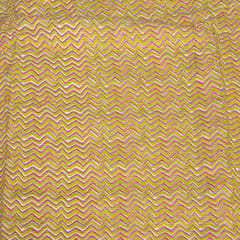 Mehndi Colour Cotton Kantha Print