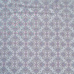 Grey Colour Cotton Block Print