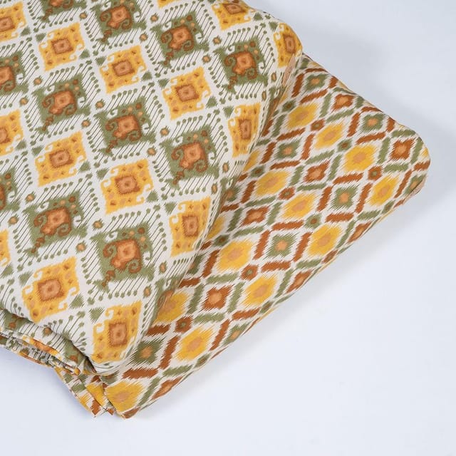 5 Mtr. Multi Colour Cotton Print Set