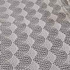 Off White Dyeable Cotton Net