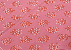 Print Cotton Voil Pink Floral