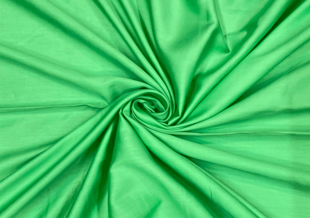 Dyed Glace Cotton Parrot Green