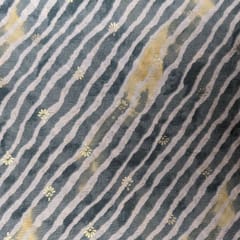 MultiColour Stripes Print  Muslin Fabric