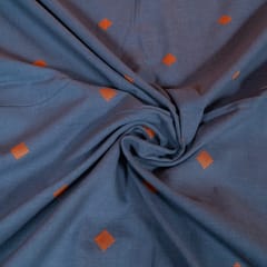 Grey Color Cotton Dobby Fabric