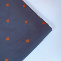 Grey Color Cotton Dobby Fabric