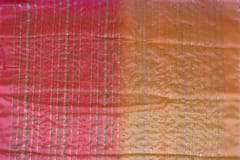 Multi Colour Ombre Organza Embroidered Fabric