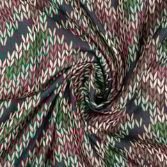 Multi Colour Pashmina Printed Fabric