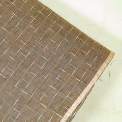 Beige Colour Cotton Yarn Dyed Dobby Fabric