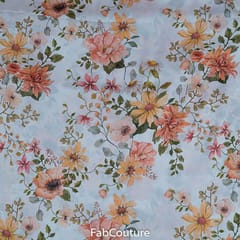 MultiColour Digital Satin Print (70cm Piece)