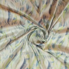 Multi Colour Poplin Lycra Printed Fabric