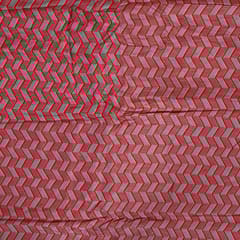 Grey Color Dola Silk Digital Printed Fabric