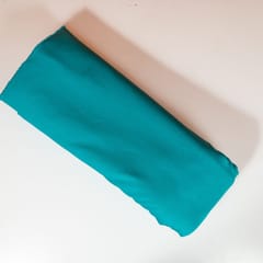 Firozi Colour Banana Crepe Fabric