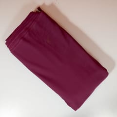 Wine Colour Banana Crepe Fabric