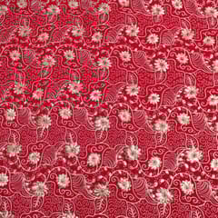 Rani Colour Velvet Embroidered Fabric