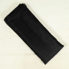 Black Colour Organza Chiffon Fabric