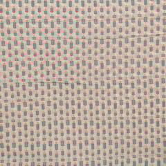 Multi Colour Chanderi Jacquard Fabric