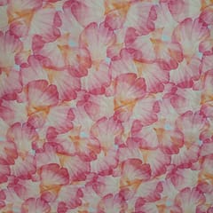 Multi Color Velvet Printed Fabric
