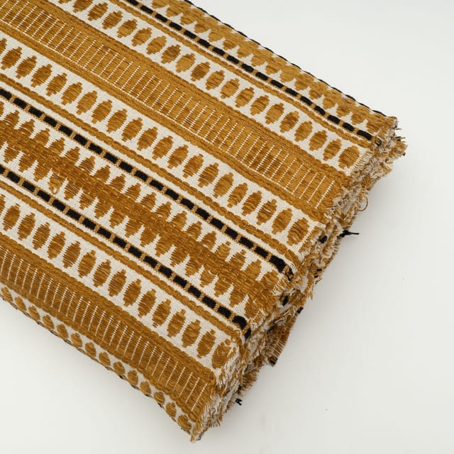 Multi Colour Cotton Jacquard Fabric