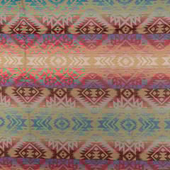 Multi Colour Cotton Jacquard Fabric