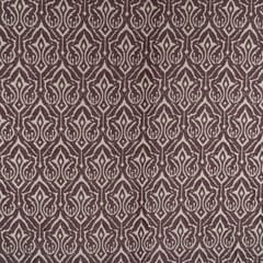 Purple Colour Cotton Acrylic Fabric