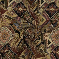 Multi Colour Cotton Jacquard Fabric