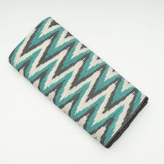 Multi Color Cotton Ikat Fabric