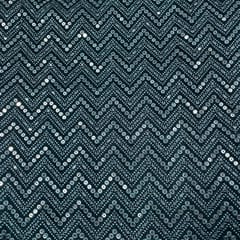 Rama Green Color Velvet Embroidered Fabric