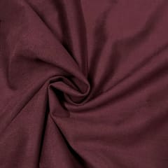 Wine Colour Suede Fabric
