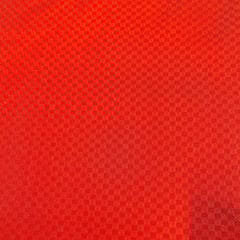 Orange Color Semi Brocade Fabric