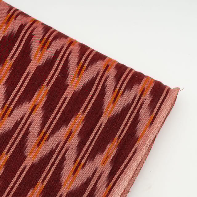 Gajree with Multi Colour Cotton Ikat Fabric