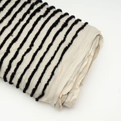 White Colour Cotton Cambric Dobby Fabric