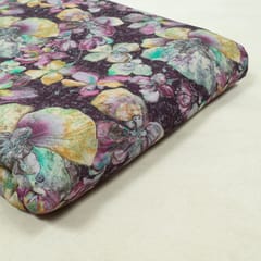 Multi Colour Corduroy Printed Fabric