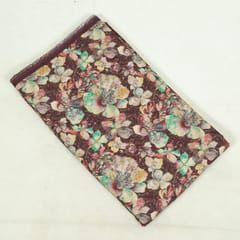 Multi Colour Corduroy Printed Fabric