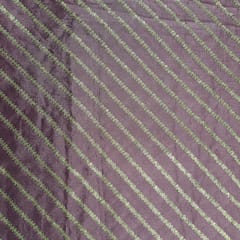 Onion Pink Color Chinon Embroidered Fabric